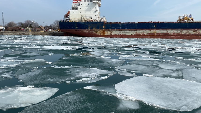 The Story of the Great Lakes Freighters at Port Colborne Port Promenade and Canal